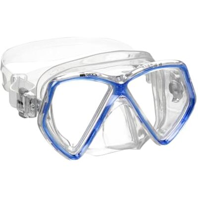 Mares Zephir Jr – Taucherbrille Kinder mit doppeltem Glas, Micro-Frame, großem Sichtfeld, Siliter Dichtlippe und EZ Adjust 360° Schnallen Mares Zephir Jr – Taucherbrille Kinder mit doppeltem Glas, Micro-Frame, großem Sichtfeld, Siliter Dichtlippe und EZ Adjust 360° Schnallen