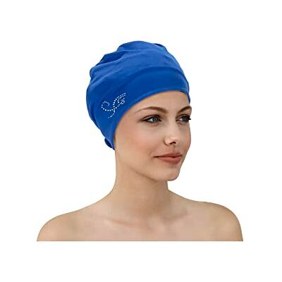 Fashy exklusive Badehaube mit Strasssteinen, 3479 53, blau Fashy exklusive Badehaube mit Strasssteinen, 3479 53, blau