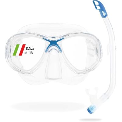 CRESSI Marea Jr Maske oder Maske Marea Jr + Schnorchel Top zum Tauchen und Schnorcheln, Einheitsgröße, Kinder Unisex CRESSI Marea Jr Maske oder Maske Marea Jr + Schnorchel Top zum Tauchen und Schnorcheln, Einheitsgröße, Kinder Unisex