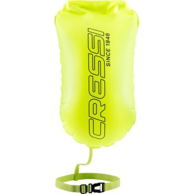 CRESSI Glide Swim Buoy, Schwimmboje zum Schwimmen, Schwimmhilfe, Triathlon Schwimmhilfe für Erwachsene, Trockenfach für Schlüssel & GPS, aufblasbare Signalboje, verstellbarer Hüftgurt, für Freiwasser CRESSI Glide Swim Buoy, Schwimmboje zum Schwimmen, Schwimmhilfe, Triathlon Schwimmhilfe für Erwachsene, Trockenfach für Schlüssel & GPS, aufblasbare Signalboje, verstellbarer Hüftgurt, für Freiwasser