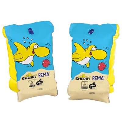 BEMA ® Schwimmflügel Sharky Gr. 0, inkl. Lernkarten & virtuellem Schwimmkurs BEMA ® Schwimmflügel Sharky Gr. 0, inkl. Lernkarten & virtuellem Schwimmkurs