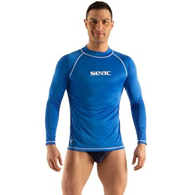 SEAC T-Sun Long Man, schützendes Rash Guard-Tauchshirt zum Schnorcheln und Schwimmen mit Sonnenschutz SEAC T-Sun Long Man, schützendes Rash Guard-Tauchshirt zum Schnorcheln und Schwimmen mit Sonnenschutz