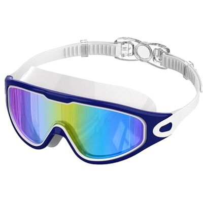 Ambienden Schwimmbrille Unisex Antibeschlag UV-Schutz Taucherbrille Erwachsene GroßEr Rahmen HD-Linse Professionelles Schwimmbrille FüR Schwimmen Tauchen Und Wassersport – WB Ambienden Schwimmbrille Unisex Antibeschlag UV-Schutz Taucherbrille Erwachsene GroßEr Rahmen HD-Linse Professionelles Schwimmbrille FüR Schwimmen Tauchen Und Wassersport – WB