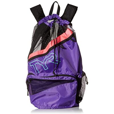 TYR TEAM ELITE MESH BACKPACK PURPLE/PINK TYR TEAM ELITE MESH BACKPACK PURPLE/PINK