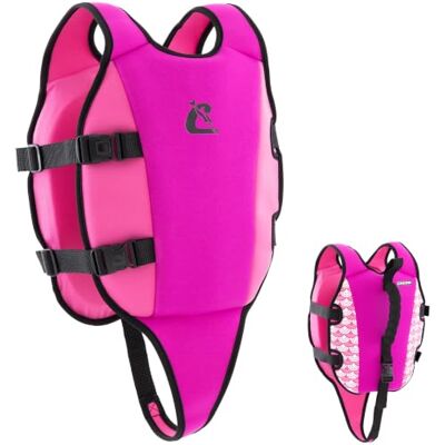 CRESSI Little Turtle Schwimmweste Kinder, Doppelgriff, 2 bis 3 Jahre Neoprenweste mit Griff, Kinder Schwimmhilfe, Schwimmlernhilfe, für 15-19 kg, leuchtende Farben CRESSI Little Turtle Schwimmweste Kinder, Doppelgriff, 2 bis 3 Jahre Neoprenweste mit Griff, Kinder Schwimmhilfe, Schwimmlernhilfe, für 15-19 kg, leuchtende Farben