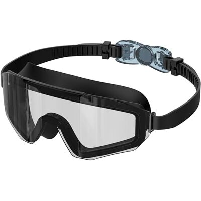 Ambienden Schwimmbrille Unisex Antibeschlag UV-Schutz Taucherbrille Erwachsene GroßEr Rahmen HD-Linse Professionelles Schwimmbrille FüR Schwimmen Tauchen Und Wassersport – BK Ambienden Schwimmbrille Unisex Antibeschlag UV-Schutz Taucherbrille Erwachsene GroßEr Rahmen HD-Linse Professionelles Schwimmbrille FüR Schwimmen Tauchen Und Wassersport – BK