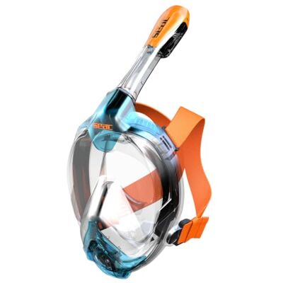 SEAC Libera, Vollgesichtmaske zum Schnorcheln mit Schnellverschluss-Schnallen SEAC Libera, Vollgesichtmaske zum Schnorcheln mit Schnellverschluss-Schnallen