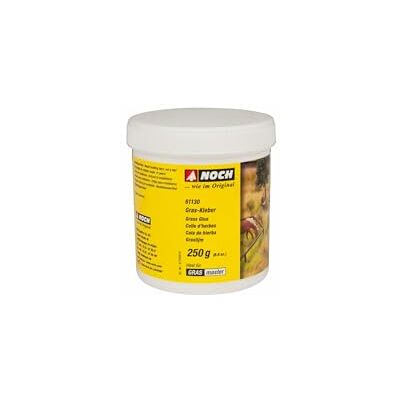 NOCH ® Gras- Kleber/elektrostatische Begrasung/Grasleim für statische Grasfasern/alle Spurweiten/realistische Beflockung/geeignet für Gras-Master / 250 g Dose/DIY NOCH ® Gras- Kleber/elektrostatische Begrasung/Grasleim für statische Grasfasern/alle Spurweiten/realistische Beflockung/geeignet für Gras-Master / 250 g Dose/DIY
