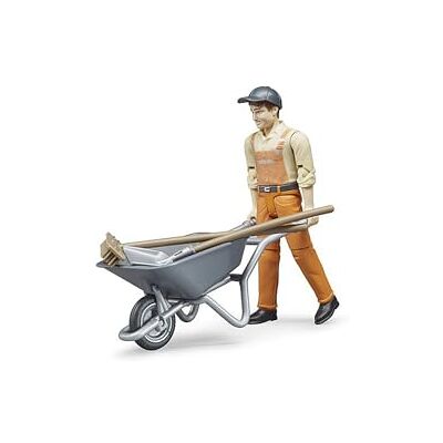 bruder 62130 bworld Figurenset Kommunalarbeiter 1:16 Spielzeugfigur, Baufahrzeug, Bauarbeiter, Bauernhof, Mensch bruder 62130 bworld Figurenset Kommunalarbeiter 1:16 Spielzeugfigur, Baufahrzeug, Bauarbeiter, Bauernhof, Mensch