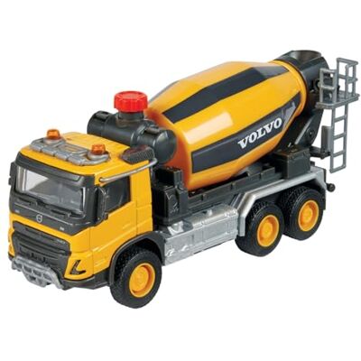 Majorette Volvo Betonmischer (19 cm) – Premium Spielzeugauto für Kinder ab 3 Jahren, viele Funktionen, Baustellenfahrzeuge für Mädchen und Jungen, Gelb Majorette Volvo Betonmischer (19 cm) – Premium Spielzeugauto für Kinder ab 3 Jahren, viele Funktionen, Baustellenfahrzeuge für Mädchen und Jungen, Gelb