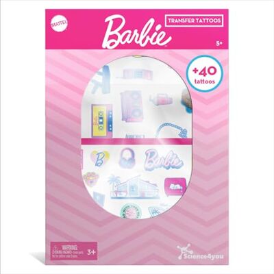 Science4you Barbie Tattoos für Kinder ab 5+ Jahren – Temporäre Tattoos Set für Mädchen, Kindertattoos Spielzeug, Geschenk Geburtstag Mitgebsel Kindergeburtstag für Kinder 6 7 8 9 10 Jahren Science4you Barbie Tattoos für Kinder ab 5+ Jahren – Temporäre Tattoos Set für Mädchen, Kindertattoos Spielzeug, Geschenk Geburtstag Mitgebsel Kindergeburtstag für Kinder 6 7 8 9 10 Jahren