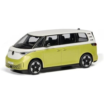 Volkswagen 1T3099300D1B Modellauto ID.Buzz Miniatur, Maßstab 1:43, weiß/gelb Volkswagen 1T3099300D1B Modellauto ID.Buzz Miniatur, Maßstab 1:43, weiß/gelb