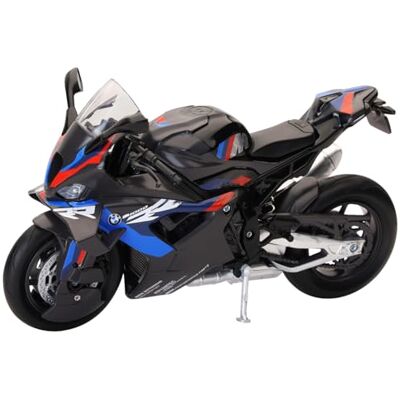 NewRay 1:12 Spielzeug M1000RR Motorrad, Kunststoff, Metall, Motorrad-Skulptur, Bausatz, Rot, Schwarz NewRay 1:12 Spielzeug M1000RR Motorrad, Kunststoff, Metall, Motorrad-Skulptur, Bausatz, Rot, Schwarz