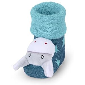 Sterntaler Jungen Baby Rasselsocken Esel Strumpfwaren, Mittelblau, 16 EU Sterntaler Jungen Baby Rasselsocken Esel Strumpfwaren, Mittelblau, 16 EU