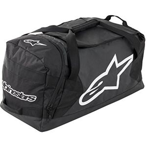 Alpinestars Goanna Duffle Bag, Sporttasche groß für Motorrad Zubehör, Hochbelastbare Reißverschlüsse, Gear Bag, (82cm x 39cm x 45cm),125 L, MX Enduro Motorrad Sporttasche Damen Herren, Schwarz/Weiß Alpinestars Goanna Duffle Bag, Sporttasche groß für Motorrad Zubehör, Hochbelastbare Reißverschlüsse, Gear Bag, (82cm x 39cm x 45cm),125 L, MX Enduro Motorrad Sporttasche Damen Herren, Schwarz/Weiß