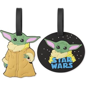 Disney Star Wars Baby Yoda VT700241L.PH Gepäckanhänger, Mehrfarbig, 2 Stück Disney Star Wars Baby Yoda VT700241L.PH Gepäckanhänger, Mehrfarbig, 2 Stück