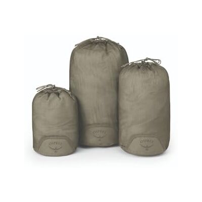 Osprey Daylite Mesh Stuff Sack Set Tan Concrete Osprey Daylite Mesh Stuff Sack Set Tan Concrete