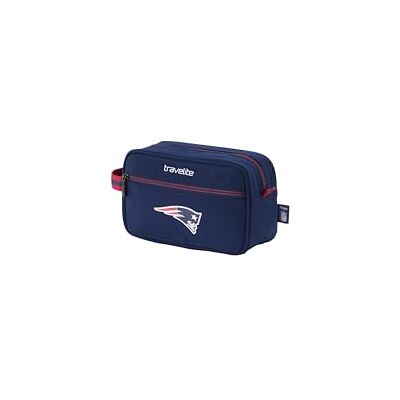 Travelite NFL Kulturtasche New England Patriots, 3 Liter, Ultraleicht kompakter Kulturbeutel aus robustem Polyester mit Reißverschlussfächern und Tragegriff, 15 x 24 x 9 cm Travelite NFL Kulturtasche New England Patriots, 3 Liter, Ultraleicht kompakter Kulturbeutel aus robustem Polyester mit Reißverschlussfächern und Tragegriff, 15 x 24 x 9 cm