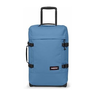 EASTPAK Tranverz S Kabinentrolley 42L (51 x 32,5 x 24 cm), robuster Koffer mit Rollen, leichtes Handgepäck mit 2 Fächern, Teleskopgriff & TSA-Schloss Aviator Blue EASTPAK Tranverz S Kabinentrolley 42L (51 x 32,5 x 24 cm), robuster Koffer mit Rollen, leichtes Handgepäck mit 2 Fächern, Teleskopgriff & TSA-Schloss Aviator Blue