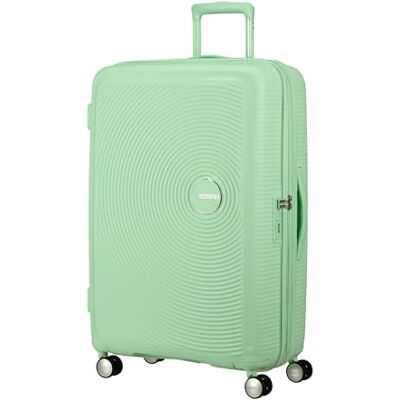 American Tourister Soundbox Hartschalen-Koffer Groß, 77 cm Trolley mit 4 Rollen, TSA-Schloss, erweiterbar & leicht, 97/110L, Grün (Pastel Green) American Tourister Soundbox Hartschalen-Koffer Groß, 77 cm Trolley mit 4 Rollen, TSA-Schloss, erweiterbar & leicht, 97/110L, Grün (Pastel Green)