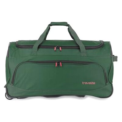 Travelite Trolley Reisetasche mit Rollen, Sporttasche Basics Fresh, Weichgepäck Rolltasche groß im sportlichen Design, 71 cm, 89 Liter Travelite Trolley Reisetasche mit Rollen, Sporttasche Basics Fresh, Weichgepäck Rolltasche groß im sportlichen Design, 71 cm, 89 Liter