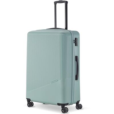 Travelite 4-Rad Hartschalenkoffer groß 96 Liter, Gepäck Serie Bali: ABS Hartschalen Trolley mit TSA Kombinationsschloss, 77 cm Travelite 4-Rad Hartschalenkoffer groß 96 Liter, Gepäck Serie Bali: ABS Hartschalen Trolley mit TSA Kombinationsschloss, 77 cm