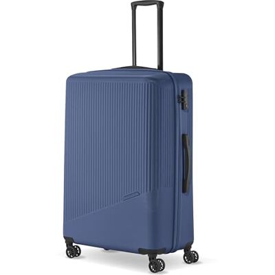 Travelite 4-Rad Hartschalenkoffer groß 96 Liter, Gepäck Serie Bali: ABS Hartschalen Trolley mit TSA Kombinationsschloss, 77 cm Travelite 4-Rad Hartschalenkoffer groß 96 Liter, Gepäck Serie Bali: ABS Hartschalen Trolley mit TSA Kombinationsschloss, 77 cm