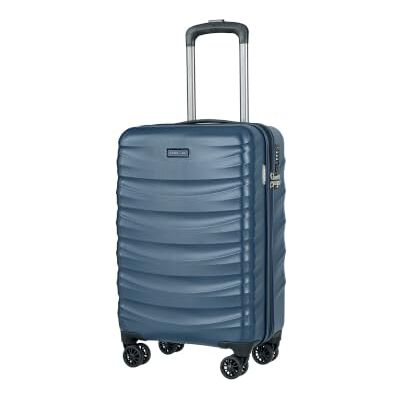 PUCCINI Polycarbonat Koffer Valencia Hartschalenkoffer Handgepäck Trolley Leicht Reisekoffer mit Zwillingsrollen M-L-XL (Dunkelblau, M) PUCCINI Polycarbonat Koffer Valencia Hartschalenkoffer Handgepäck Trolley Leicht Reisekoffer mit Zwillingsrollen M-L-XL (Dunkelblau, M)
