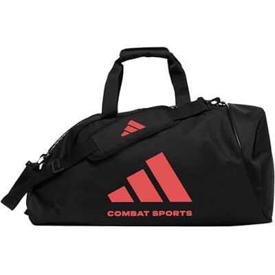 Adidas Unisex – Erwachsene 2in1 Bag Sporttasche, schwarz/rot, M Adidas Unisex – Erwachsene 2in1 Bag Sporttasche, schwarz/rot, M