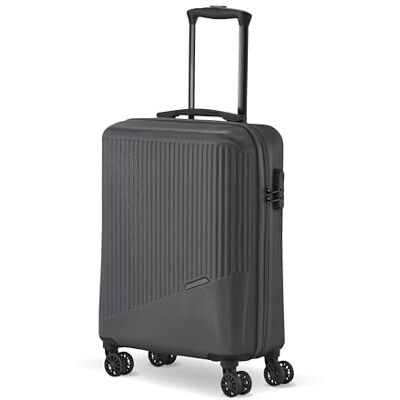 Travelite Handgepäck Trolley klein, Bali, 55x39x20 cm, 2,5 kg, Kratzfeste Hartschale, mit 4 Doppelrollen & Zahlenschloss – Koffer passend für Condor, Ryanair, easyJet Travelite Handgepäck Trolley klein, Bali, 55x39x20 cm, 2,5 kg, Kratzfeste Hartschale, mit 4 Doppelrollen & Zahlenschloss – Koffer passend für Condor, Ryanair, easyJet