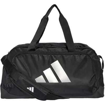 Adidas Damen Woman Defender Duffle Small Duffel Bag, Black/Silver met., One Size Adidas Damen Woman Defender Duffle Small Duffel Bag, Black/Silver met., One Size
