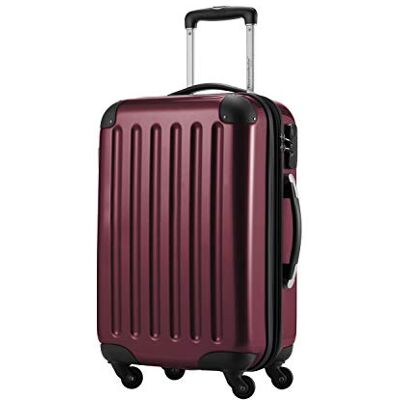 Hauptstadtkoffer Alex Handgepäck Koffer 55x38x23 cm, 42 L, Zahlenschloss, erweiterbarer Hartschalen Trolley aus PC ABS, 3,2 kg, 4 Doppelrollen, Burgund Hauptstadtkoffer Alex Handgepäck Koffer 55x38x23 cm, 42 L, Zahlenschloss, erweiterbarer Hartschalen Trolley aus PC ABS, 3,2 kg, 4 Doppelrollen, Burgund
