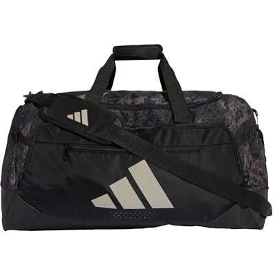 Adidas Unisex Training Defender Graphic Duffle Bag MEDIUM, Black/Wonder Alumina, One Size Adidas Unisex Training Defender Graphic Duffle Bag MEDIUM, Black/Wonder Alumina, One Size