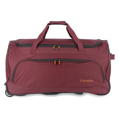 Travelite Trolley Reisetasche mit Rollen, Sporttasche Basics Fresh, Weichgepäck Rolltasche groß im sportlichen Design, 71 cm, 89 Liter Travelite Trolley Reisetasche mit Rollen, Sporttasche Basics Fresh, Weichgepäck Rolltasche groß im sportlichen Design, 71 cm, 89 Liter