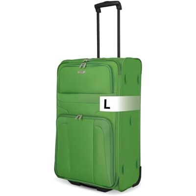 paklite Reisekoffer mit 2 Rollen, Rollkoffer groß, Orlando, klassischer Weichschalen Trolley im zeitlosen Design, 73 cm, 80 Liter paklite Reisekoffer mit 2 Rollen, Rollkoffer groß, Orlando, klassischer Weichschalen Trolley im zeitlosen Design, 73 cm, 80 Liter