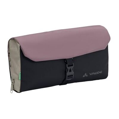VAUDE Kulturbeutel WegaWrap, wasserabweisend, black/purple ash Kosmetiktasche mit integriertem Spiegel – Zahnbürstenhalter und Aufhängehaken, 220g, 32cm Breite, 2,0 L Volumen VAUDE Kulturbeutel WegaWrap, wasserabweisend, black/purple ash Kosmetiktasche mit integriertem Spiegel – Zahnbürstenhalter und Aufhängehaken, 220g, 32cm Breite, 2,0 L Volumen