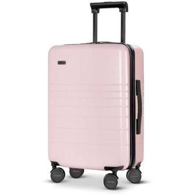 ETERNITIVE Handgepäck Koffer I Reisekoffer aus Polycarbonat & ABS I Größe: 54 x 34 x 22,5 cm 32L I Koffer Leicht mit Rollen 360° I Hartschalenkoffer mit TSA-Schloss I Rosa ETERNITIVE Handgepäck Koffer I Reisekoffer aus Polycarbonat & ABS I Größe: 54 x 34 x 22,5 cm 32L I Koffer Leicht mit Rollen 360° I Hartschalenkoffer mit TSA-Schloss I Rosa