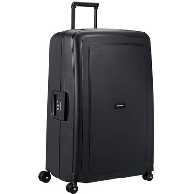 Samsonite S'Cure Renewed Hartschalenkoffer 81 cm, Extra Groß, Check-in Koffer mit Dreipunkt-Verschluss, Leicht, 5 KG, 138 L, Schwarz Samsonite S'Cure Renewed Hartschalenkoffer 81 cm, Extra Groß, Check-in Koffer mit Dreipunkt-Verschluss, Leicht, 5 KG, 138 L, Schwarz