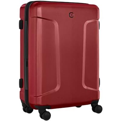 WENGER Legacy M Hartschalenkoffer mit 4 Rollen, Trolley, M, 66 (79) l, Sicherheitsschloss, Damen Herren, Reisen Urlaub WENGER Legacy M Hartschalenkoffer mit 4 Rollen, Trolley, M, 66 (79) l, Sicherheitsschloss, Damen Herren, Reisen Urlaub