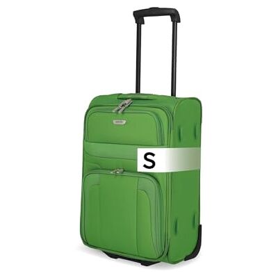 paklite Handgepäck Koffer mit 2 Rollen, Reisekoffer klein, Orlando, Klassischer Weichgepäck Trolley im zeitlosen Design, 53 cm, 37 Liter paklite Handgepäck Koffer mit 2 Rollen, Reisekoffer klein, Orlando, Klassischer Weichgepäck Trolley im zeitlosen Design, 53 cm, 37 Liter