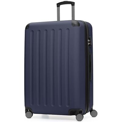 Hauptstadtkoffer Spree Großer Hartschalen-Koffer, TSA, 4 Doppel-Rollen, Trolley, Rollkoffer, Reisekoffer, Volumenerweiterung, 75 cm, 119 Liter, Dunkelblau Hauptstadtkoffer Spree Großer Hartschalen-Koffer, TSA, 4 Doppel-Rollen, Trolley, Rollkoffer, Reisekoffer, Volumenerweiterung, 75 cm, 119 Liter, Dunkelblau