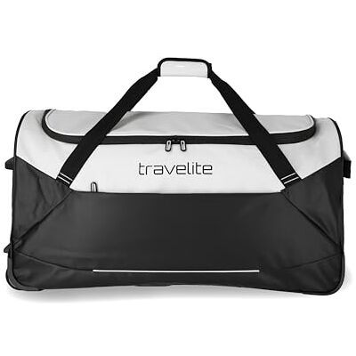 Travelite Trolley Reisetasche mit Rollen aus wasserabweisendem Material, Basics Weichgepäck Rolltasche mit großem Hauptfach, 71 cm, 97 Liter Travelite Trolley Reisetasche mit Rollen aus wasserabweisendem Material, Basics Weichgepäck Rolltasche mit großem Hauptfach, 71 cm, 97 Liter