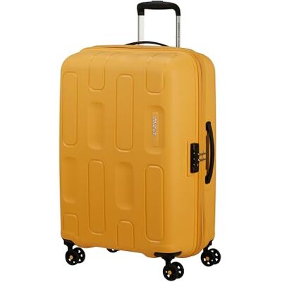 American Tourister Ellipso Hartschalenkoffer Mittelgroß 68 cm, Leichter Reisekoffer mit 4 Rollen, TSA-Schloss, Check-in-Koffer 64L 3 KG Gelb (Banana Cream) American Tourister Ellipso Hartschalenkoffer Mittelgroß 68 cm, Leichter Reisekoffer mit 4 Rollen, TSA-Schloss, Check-in-Koffer 64L 3 KG Gelb (Banana Cream)
