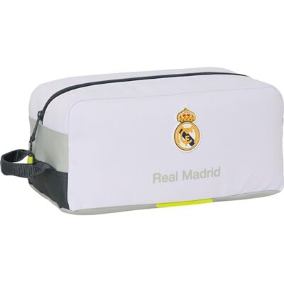 safta Real Madrid Kulturbeutel für Reise und tägliche Pflege – Real Madrid Kulturbeutel für Kinder und Erwachsene mit Fächern und Aufhänger safta Real Madrid Kulturbeutel für Reise und tägliche Pflege – Real Madrid Kulturbeutel für Kinder und Erwachsene mit Fächern und Aufhänger