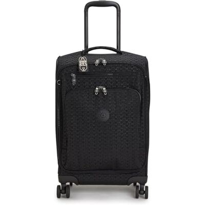 Kipling NEW YOURI SPIN S Kleiner Spinner in Kabinengröße, Carry On, Signature Emb (Schwarz) Kipling NEW YOURI SPIN S Kleiner Spinner in Kabinengröße, Carry On, Signature Emb (Schwarz)