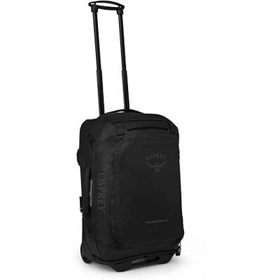 Osprey Transporter Reisetasche mit Rollen, 40L, Raven Black/Black, O/S Osprey Transporter Reisetasche mit Rollen, 40L, Raven Black/Black, O/S