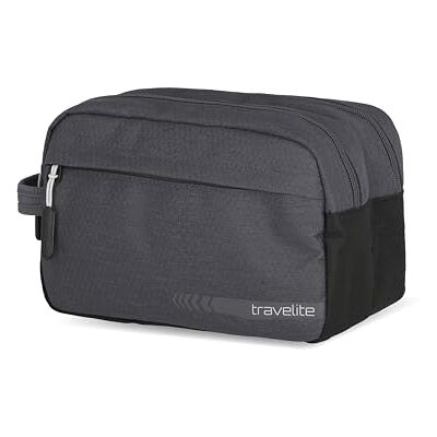 Travelite Handgepäck Kosmetiktasche, Gepäck Serie Kick Off: Praktische Kulturtasche für Urlaub und Sport, 26 cm, 5 Liter Travelite Handgepäck Kosmetiktasche, Gepäck Serie Kick Off: Praktische Kulturtasche für Urlaub und Sport, 26 cm, 5 Liter