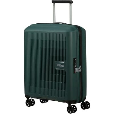 American Tourister Aerostep Spinner S, Erweiterbarer Handgepäck, 55 cm, 36/40 L, Grün (Dark Forest) American Tourister Aerostep Spinner S, Erweiterbarer Handgepäck, 55 cm, 36/40 L, Grün (Dark Forest)