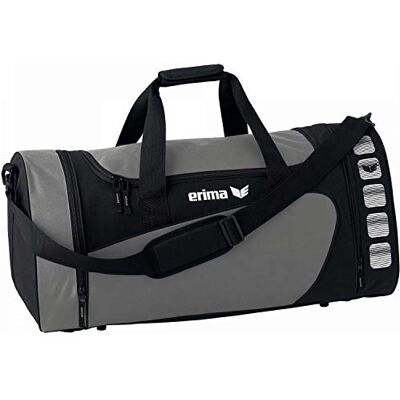 Erima Unisex Club 5 Sporttasche (723334), granit/schwarz, M Erima Unisex Club 5 Sporttasche (723334), granit/schwarz, M