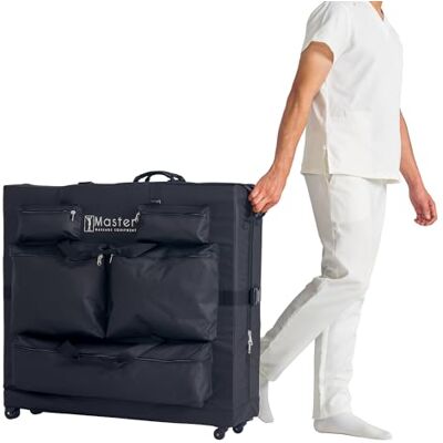 Master Massage Equipment Master Massage Transporttasche für Massageliegen Nylongewebe Noch leichterer Transport Schwarz (Mit Rädern) Master Massage Equipment Master Massage Transporttasche für Massageliegen Nylongewebe Noch leichterer Transport Schwarz (Mit Rädern)
